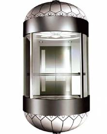 Observation Elevator Stainless Steel Cabin