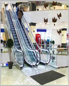 Shopping mall Escalator