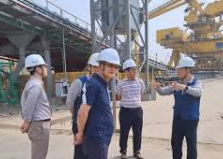 An image of the POSCO Office Building Matarbari. A project of AR Raafi Elevator Company.