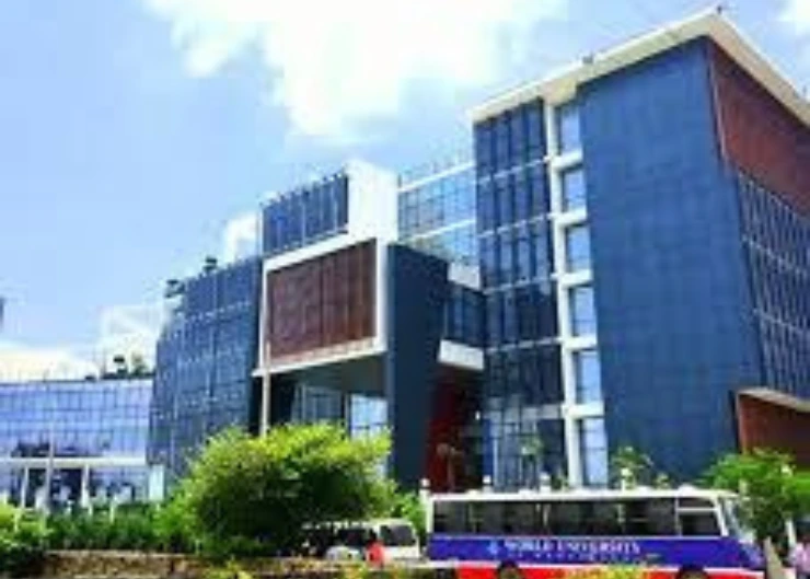 An image of World University. A project of AR Raafi Elevator Company.